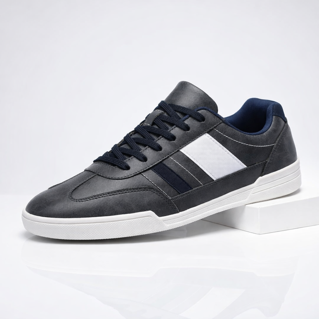 Zapatillas Casuales de Hombre con Puntera Ancha y Suela TPR de Perfil Bajo