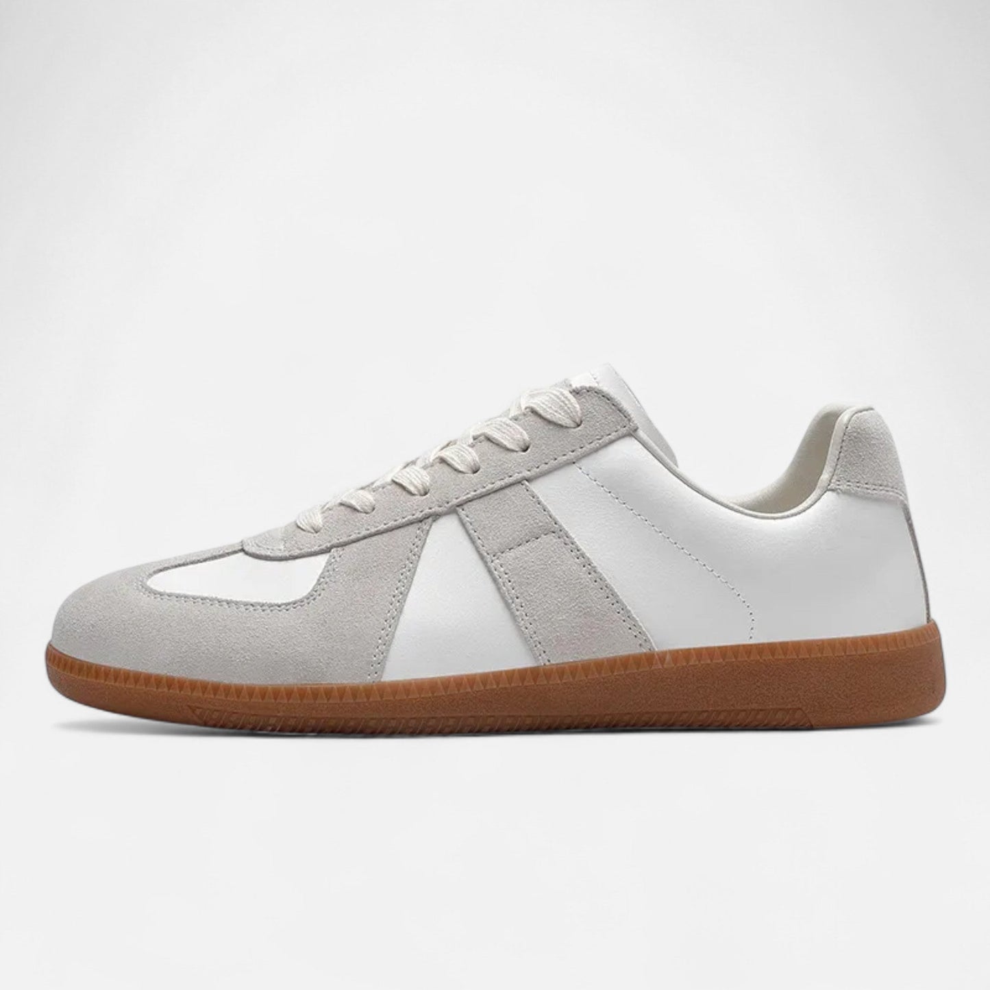 Zapatillas de hombre estilo retro — Calzado informal con suela de goma