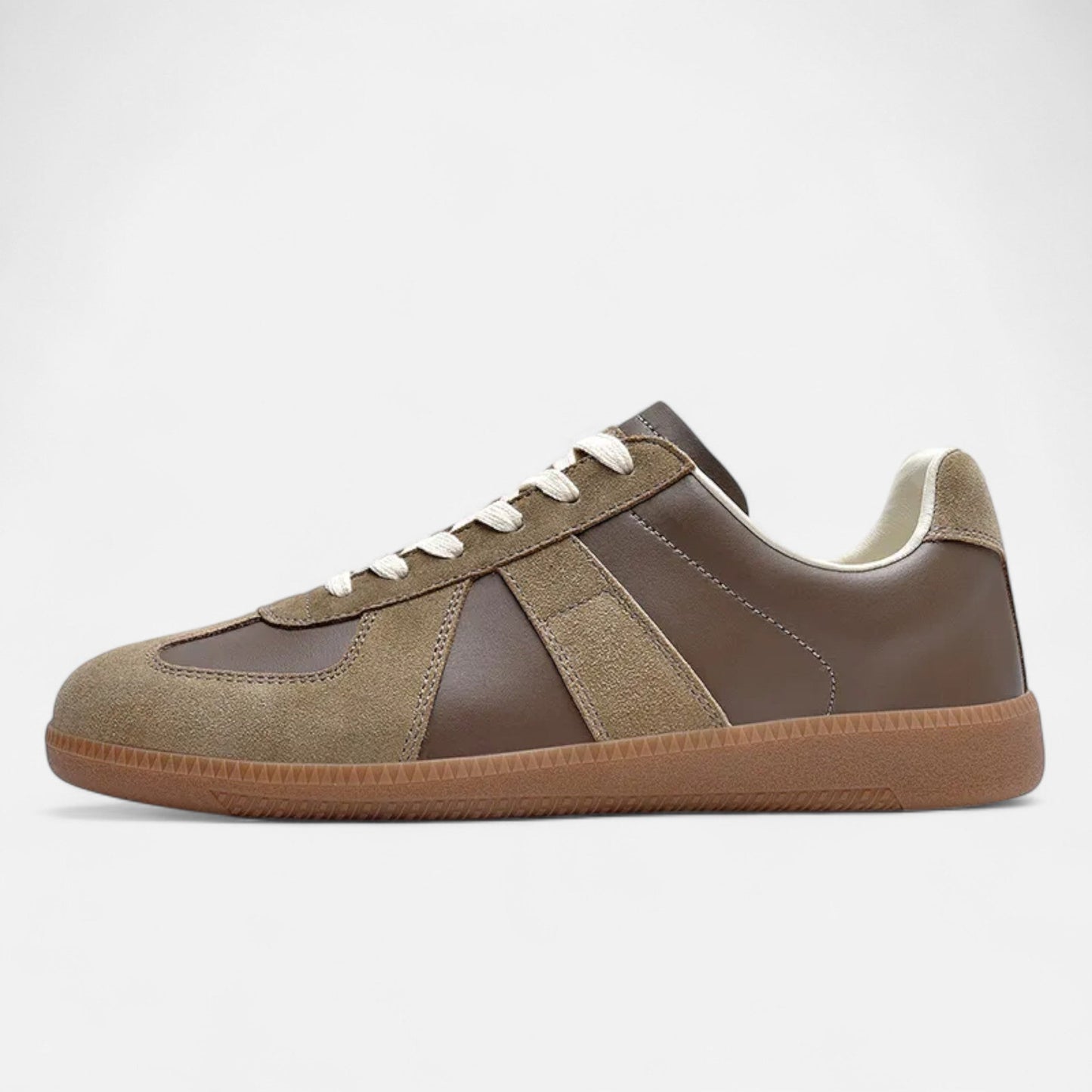 Zapatillas de hombre estilo retro — Calzado informal con suela de goma