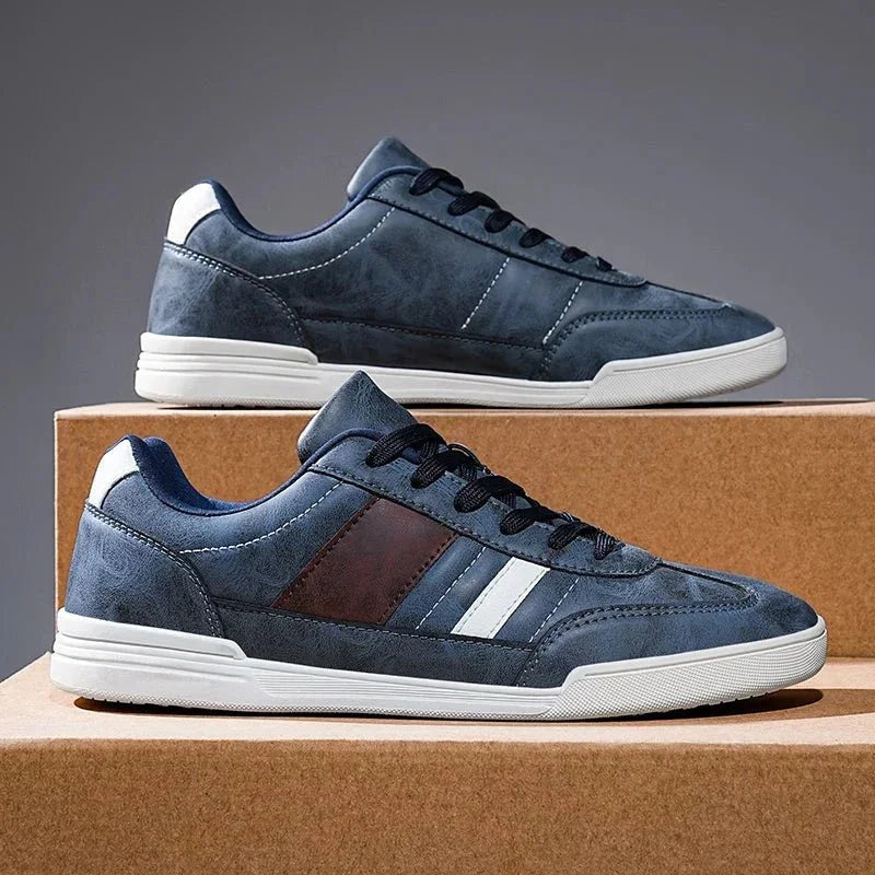 Zapatillas Casuales de Hombre con Puntera Ancha y Suela TPR de Perfil Bajo