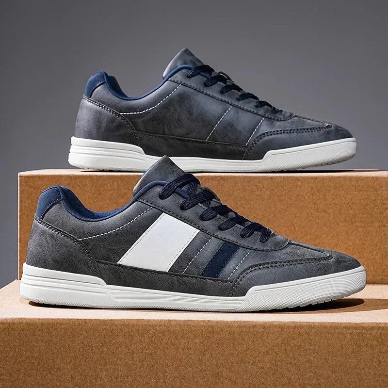 Zapatillas Casuales de Hombre con Puntera Ancha y Suela TPR de Perfil Bajo