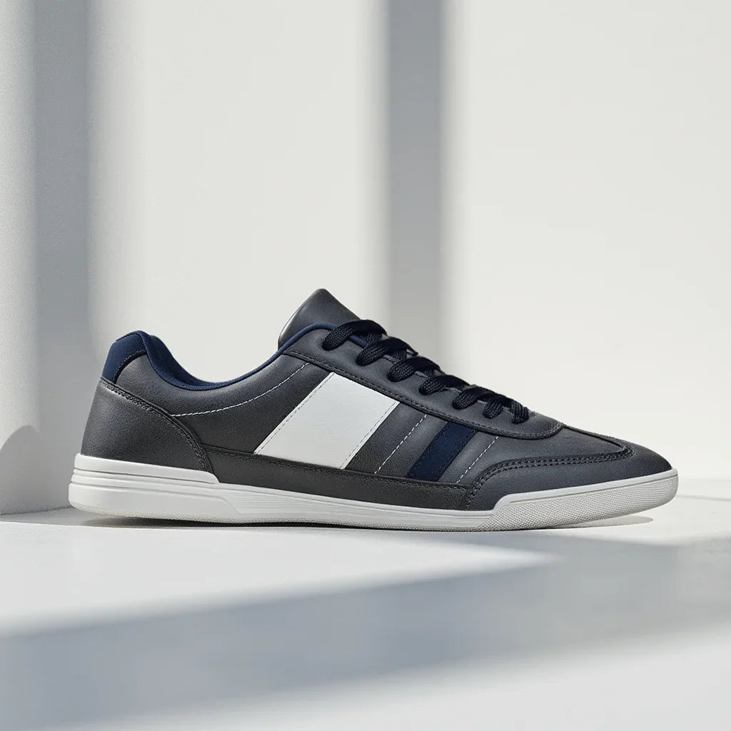 Zapatillas Casuales de Hombre con Puntera Ancha y Suela TPR de Perfil Bajo
